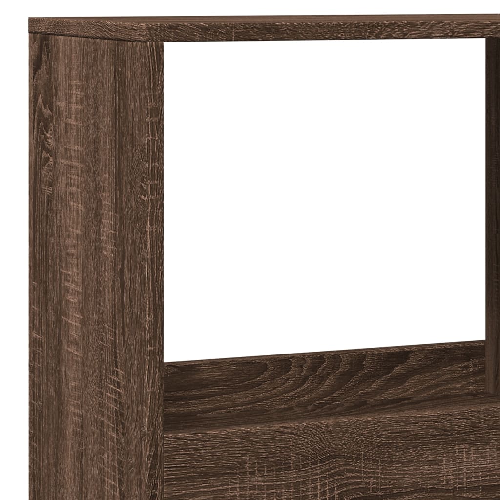 Divisorio Rovere Marrone 100x33x175 cm in Truciolato | homemem39
