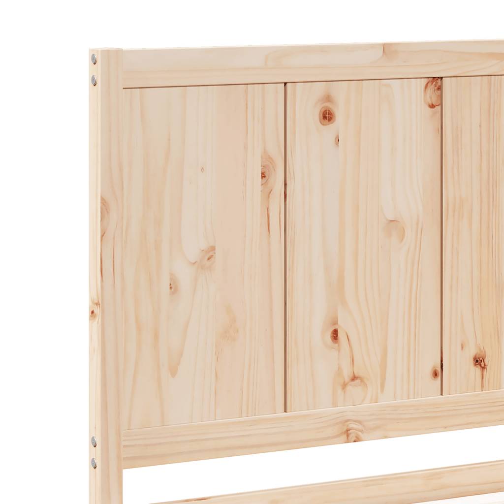 Giroletto Extra Lungo senza Materasso 200x210 cm Legno Massello | homemem39