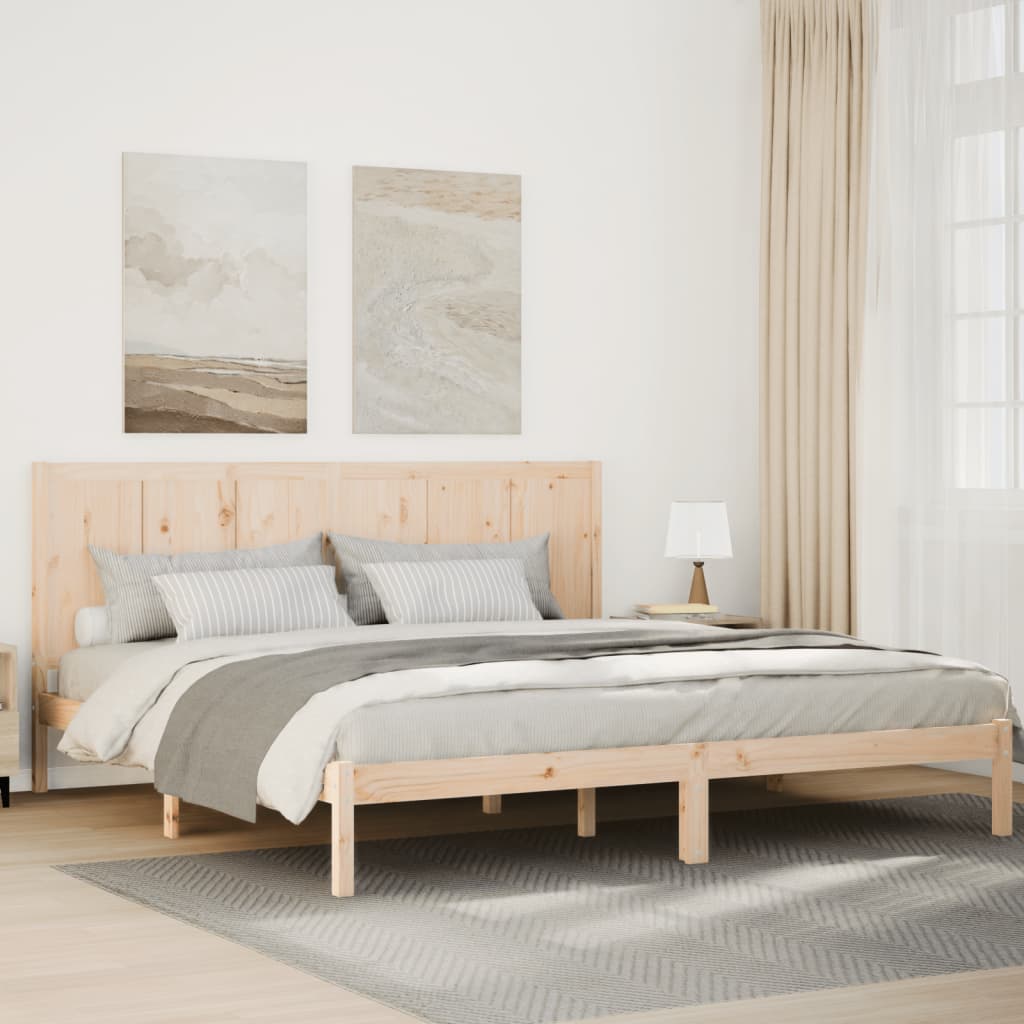 Giroletto Extra Lungo senza Materasso 200x210 cm Legno Massello | homemem39