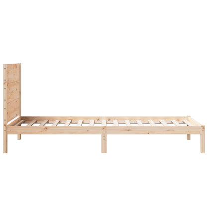 Giroletto Extra Lungo senza Materasso 90x210 cm Legno Massello - homemem39