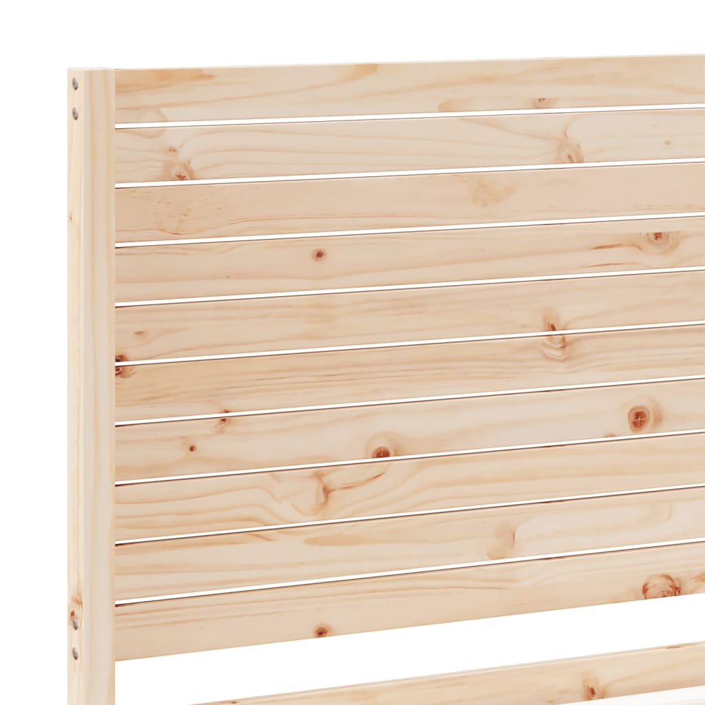 Giroletto Extra Lungo senza Materasso 140x210 cm Legno Massello | homemem39
