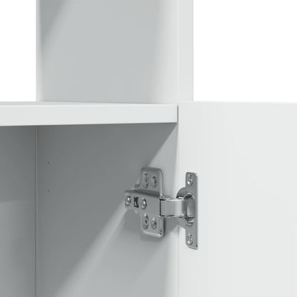 Credenza Bianca 63x33x180 cm in Truciolato | homemem39