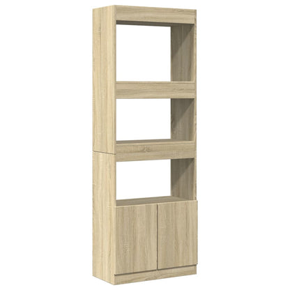 Credenza Rovere Sonoma 63x33x180 cm in Truciolato | homemem39