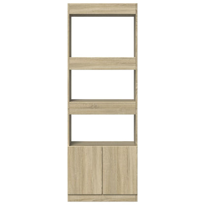 Credenza Rovere Sonoma 63x33x180 cm in Truciolato | homemem39