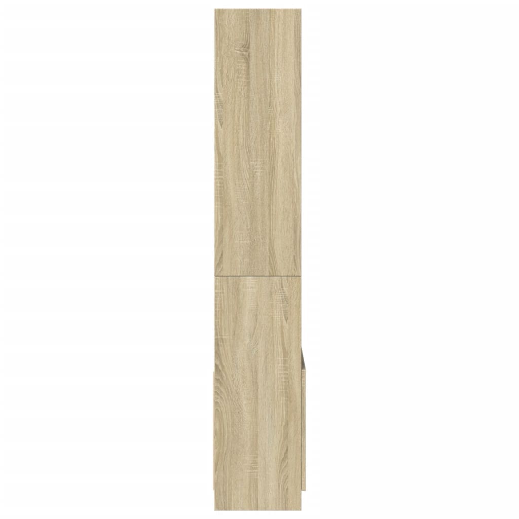 Credenza Rovere Sonoma 63x33x180 cm in Truciolato | homemem39