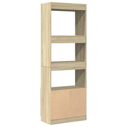 Credenza Rovere Sonoma 63x33x180 cm in Truciolato | homemem39