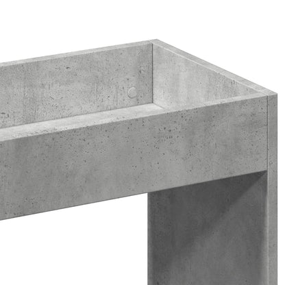 Credenza Grigio Cemento 63x33x180 cm in Truciolato | homemem39