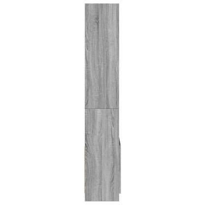 Credenza Grigio Sonoma 63x33x180 cm in Truciolato | homemem39