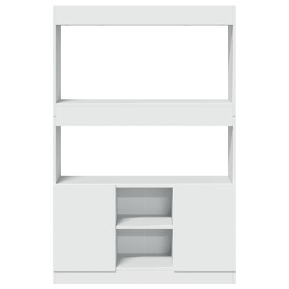 Credenza Bianca 92x33x140 cm in Truciolato | homemem39