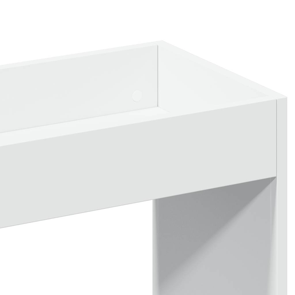 Credenza Bianca 92x33x140 cm in Truciolato | homemem39