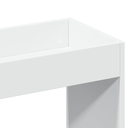 Credenza Bianca 92x33x140 cm in Truciolato | homemem39