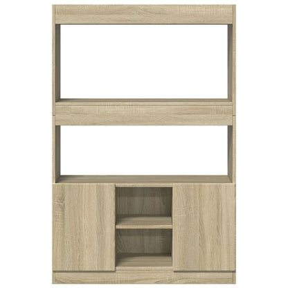 Credenza Rovere Sonoma 92x33x140 cm in Legno Multistrato | homemem39
