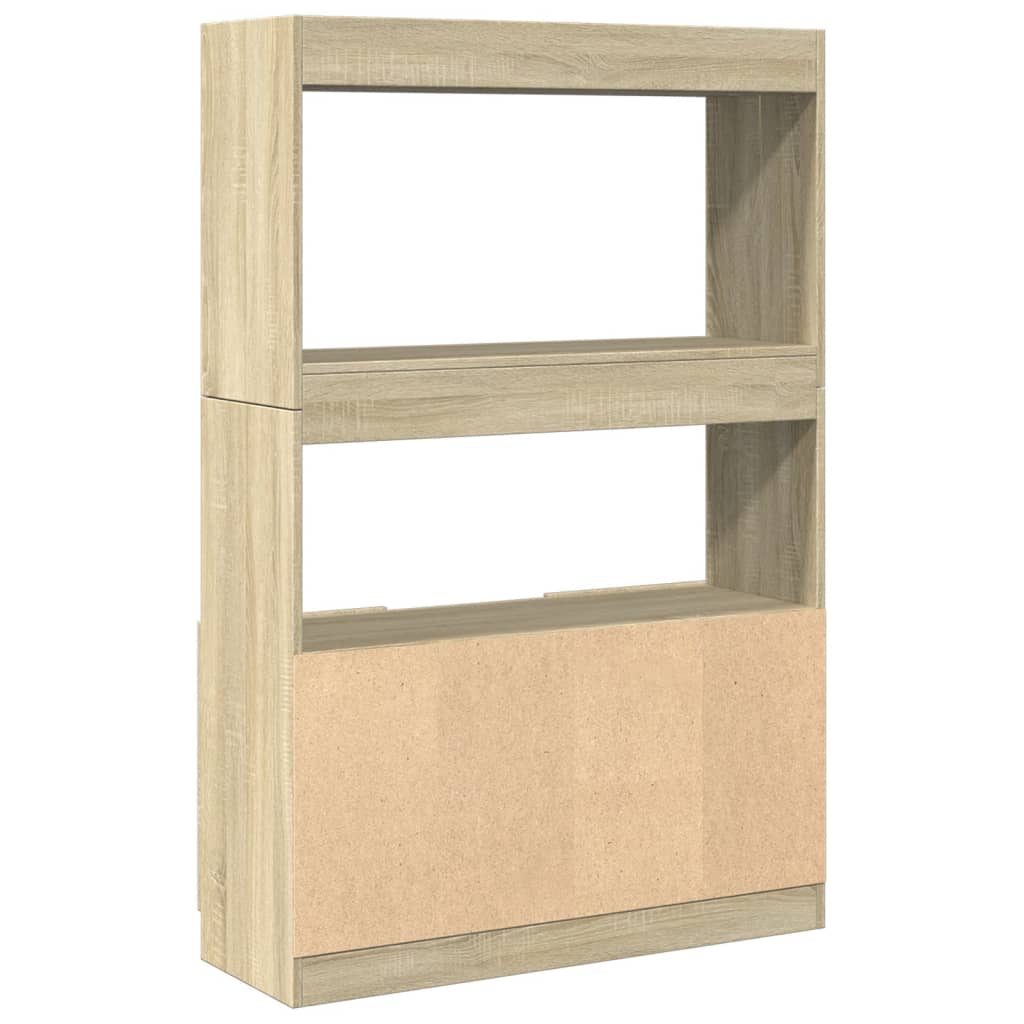 Credenza Rovere Sonoma 92x33x140 cm in Legno Multistrato | homemem39