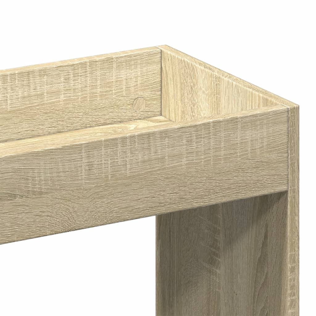 Credenza Rovere Sonoma 92x33x140 cm in Legno Multistrato | homemem39