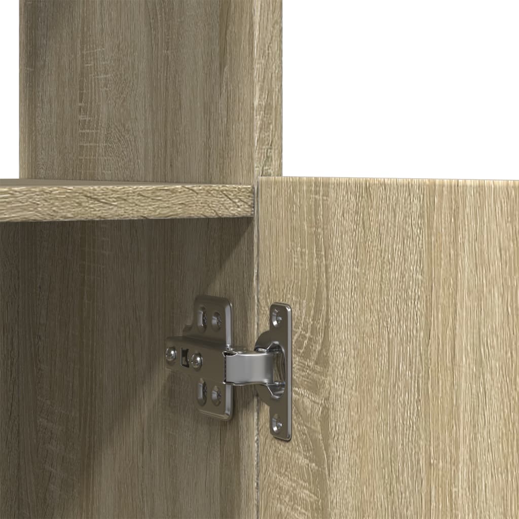 Credenza Rovere Sonoma 92x33x140 cm in Legno Multistrato | homemem39
