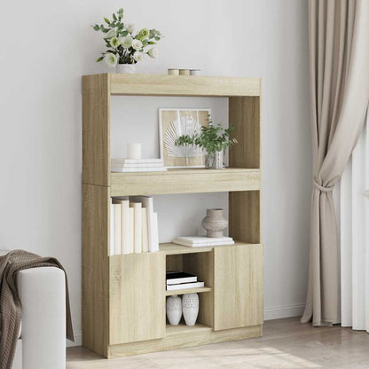 Credenza Rovere Sonoma 92x33x140 cm in Legno Multistrato | homemem39
