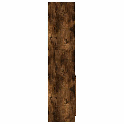 Credenza Rovere Fumo 92x33x140 cm in Legno Multistrato | homemem39