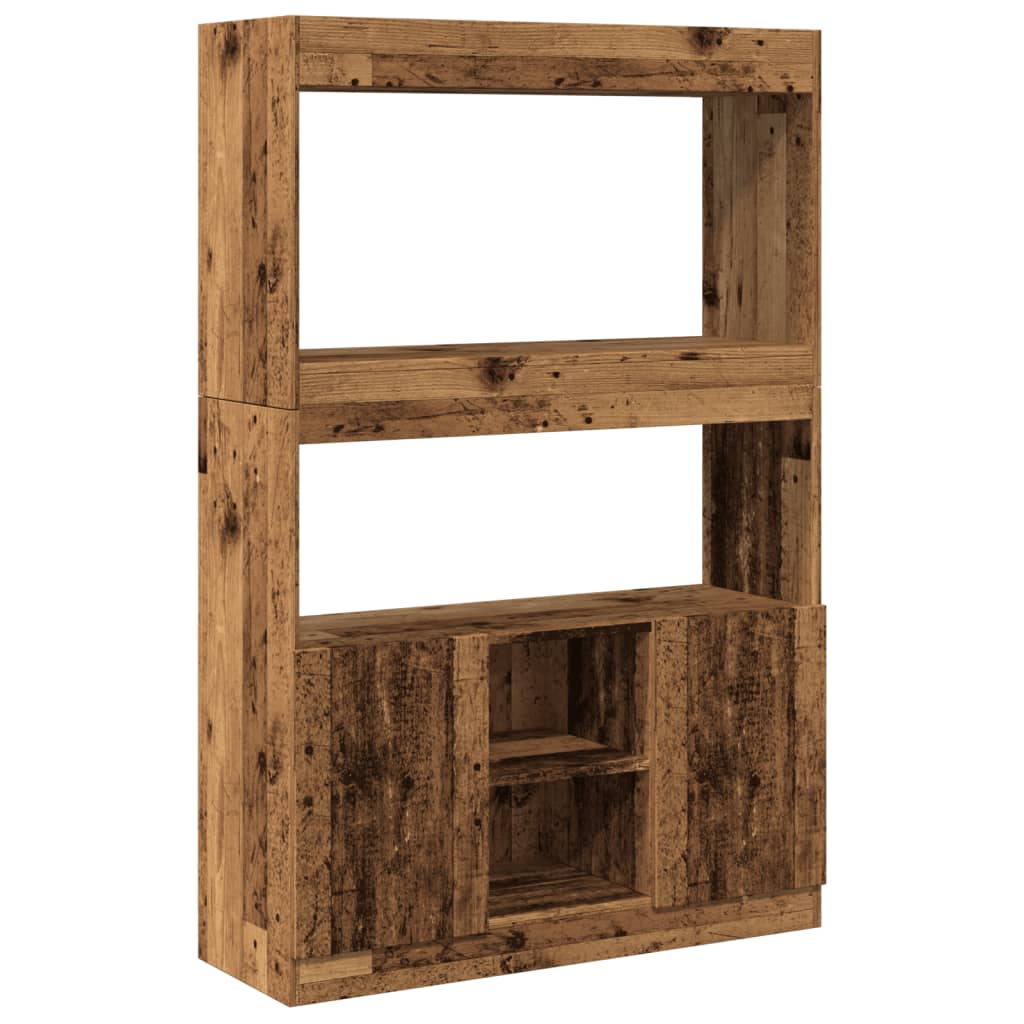 Credenza Legno Antico 92x33x140 cm in Legno Multistrato | homemem39