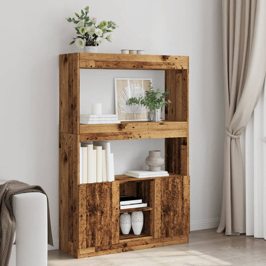 Credenza Legno Antico 92x33x140 cm in Legno Multistrato | homemem39