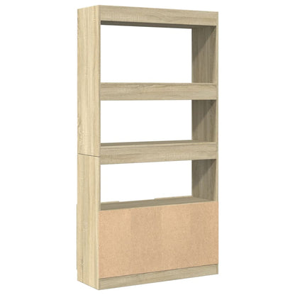 Credenza Rovere Sonoma 92x33x180 cm in Legno Multistrato | homemem39