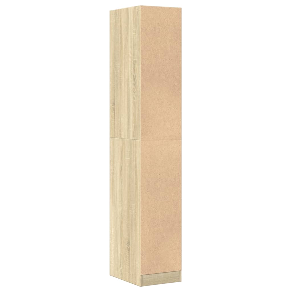 Armadietto da Farmacia Rovere Sonoma 30x41x174,5 cm Truciolato | homemem39