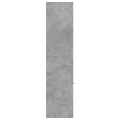 Armadietto da Farmacia Grigio Cemento 30x41x174,5 cm Truciolato | homemem39