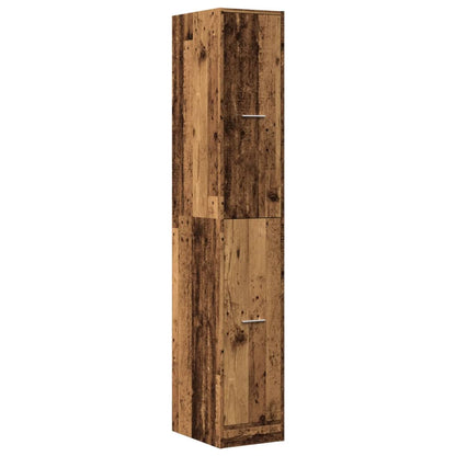 Armadietto da Farmacia Legno Vecchio 30x41x174,5 cm Truciolato | homemem39