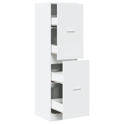 Armadietto da Farmacia Bianco 40x41x144,5 cm in Truciolato | homemem39