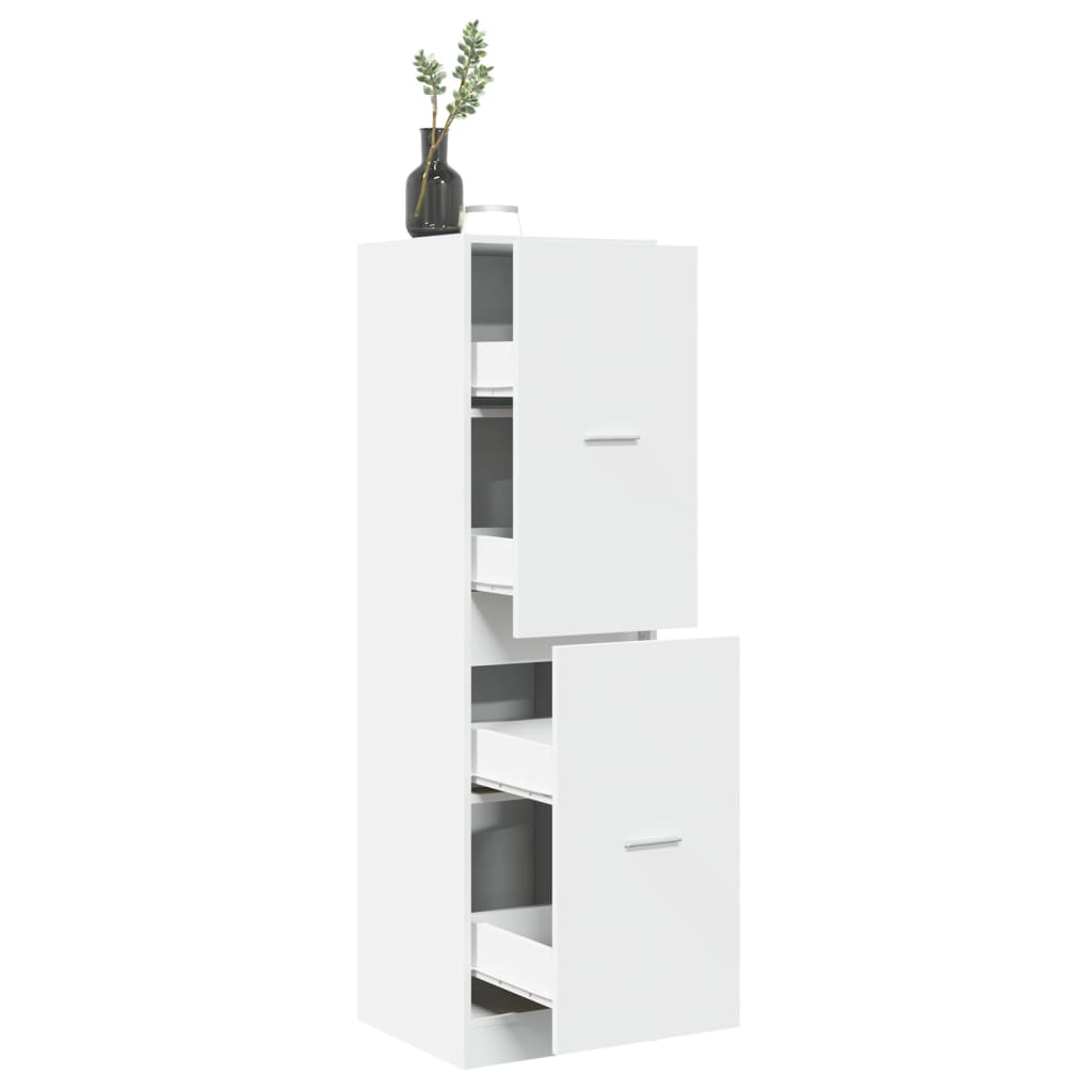 Armadietto da Farmacia Bianco 40x41x144,5 cm in Truciolato | homemem39