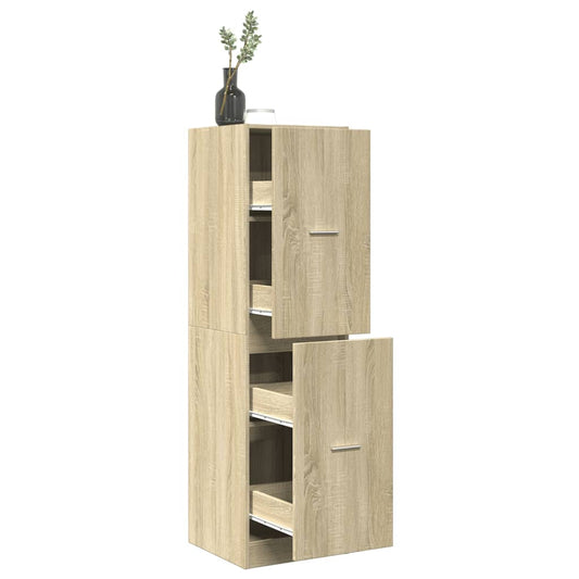 Armadietto da Farmacia Rovere Sonoma 40x41x144,5 cm Truciolato | homemem39