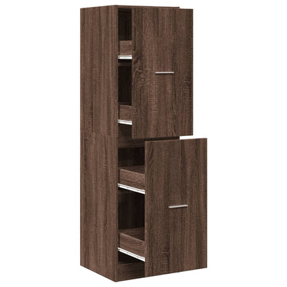 Armadietto da Farmacia Rovere Marrone 40x41x144,5 cm Truciolato | homemem39