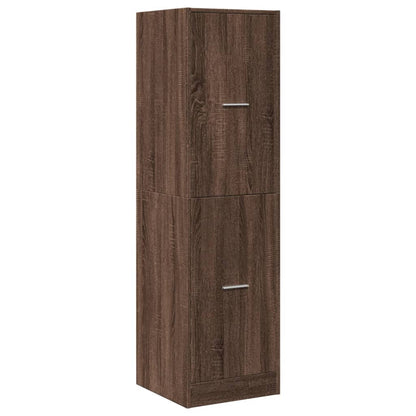 Armadietto da Farmacia Rovere Marrone 40x41x144,5 cm Truciolato | homemem39