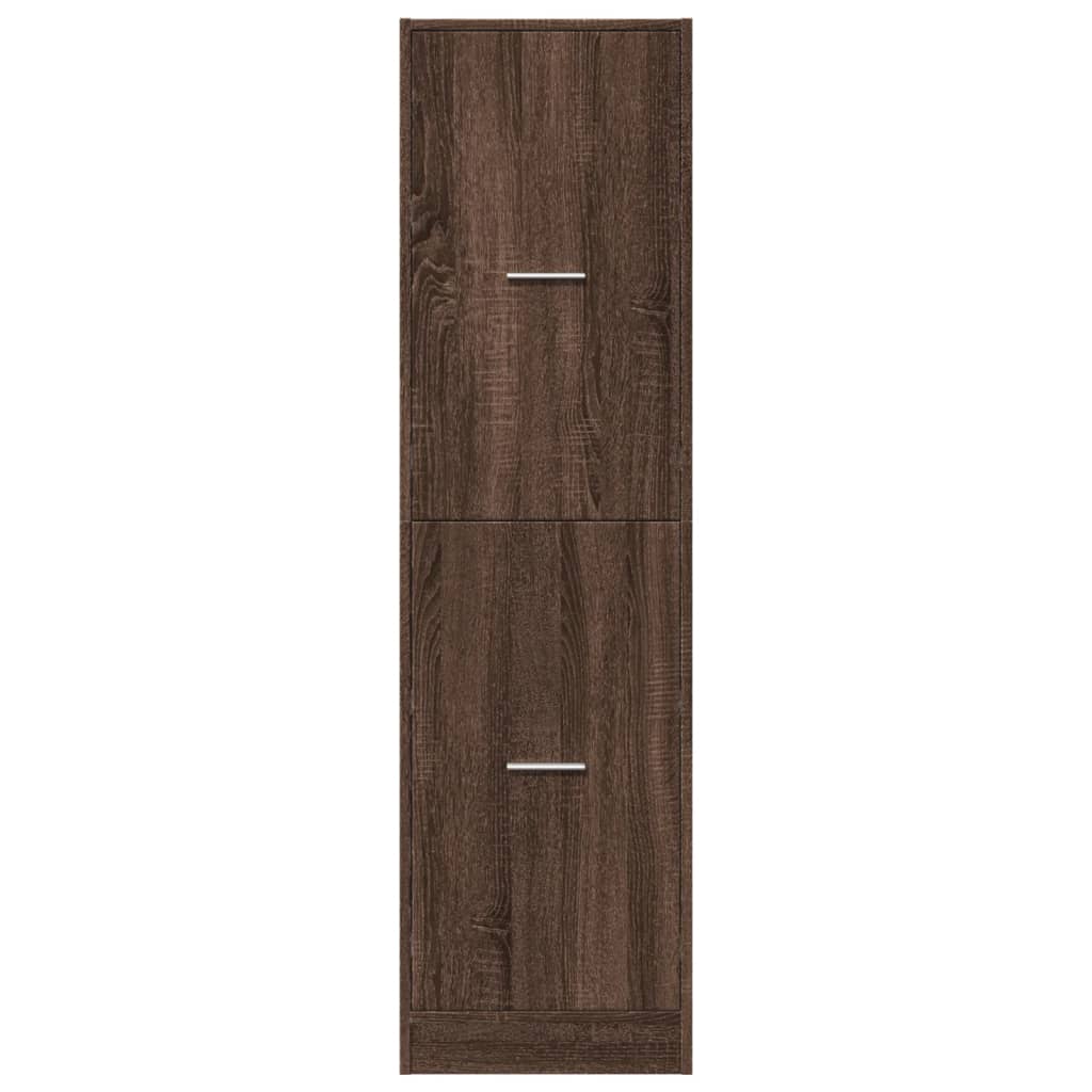 Armadietto da Farmacia Rovere Marrone 40x41x144,5 cm Truciolato | homemem39