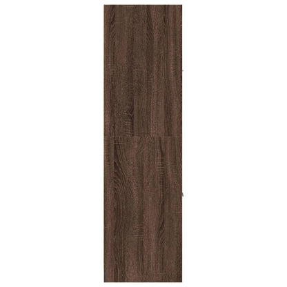 Armadietto da Farmacia Rovere Marrone 40x41x144,5 cm Truciolato | homemem39