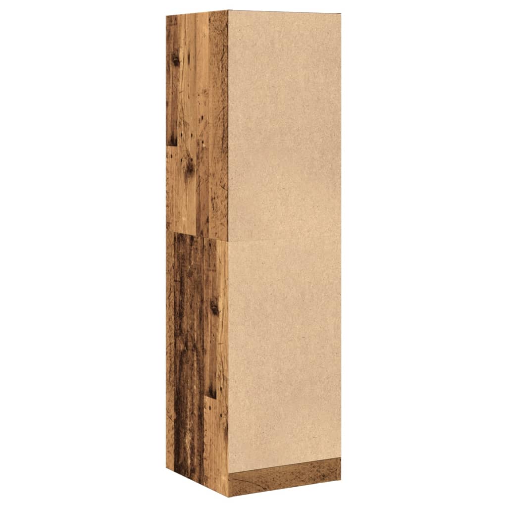 Armadietto da Farmacia Legno Vecchio 40x41x144,5 cm Truciolato | homemem39