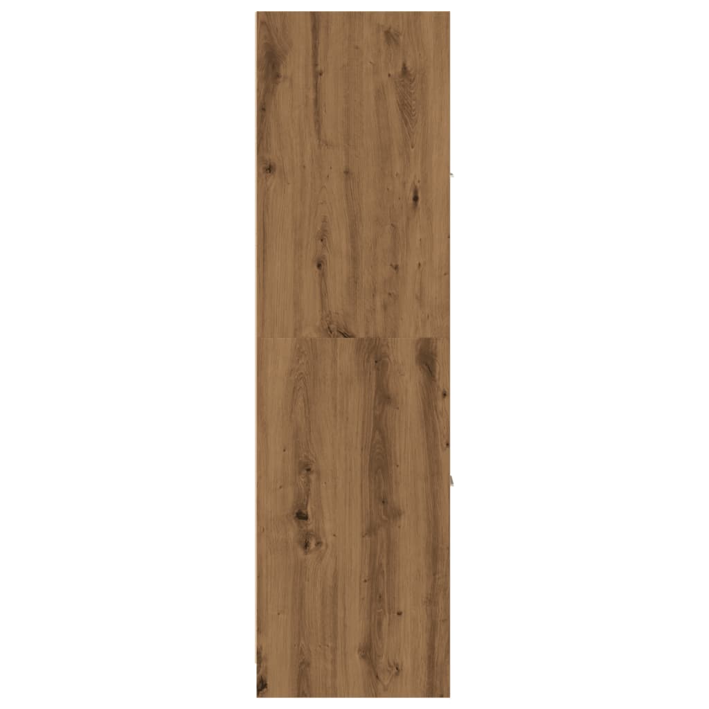 Armadietto da Farmacia Rovere 40x41x144,5 cm in Truciolato | homemem39