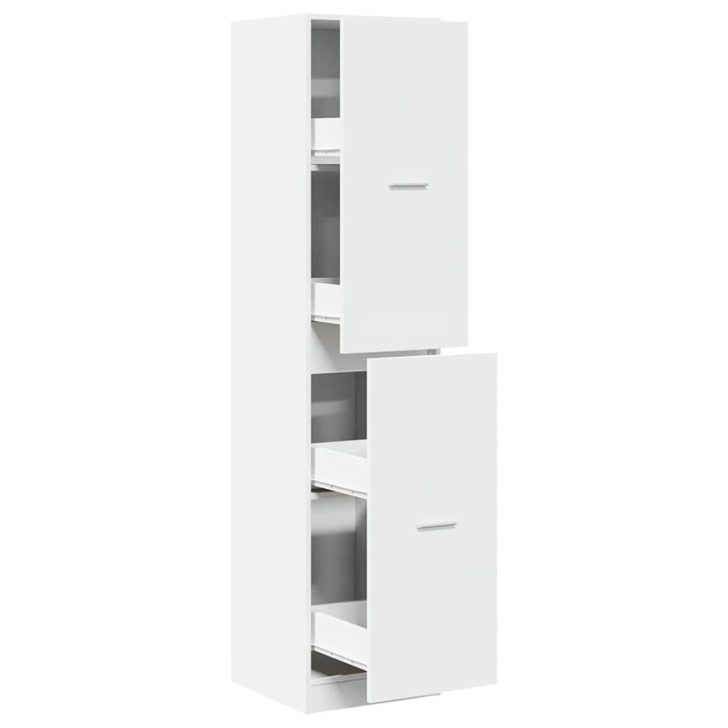 Armadietto da Farmacia Bianco 40x41x174,5 cm in Truciolato | homemem39
