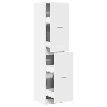 Armadietto da Farmacia Bianco 40x41x174,5 cm in Truciolato | homemem39