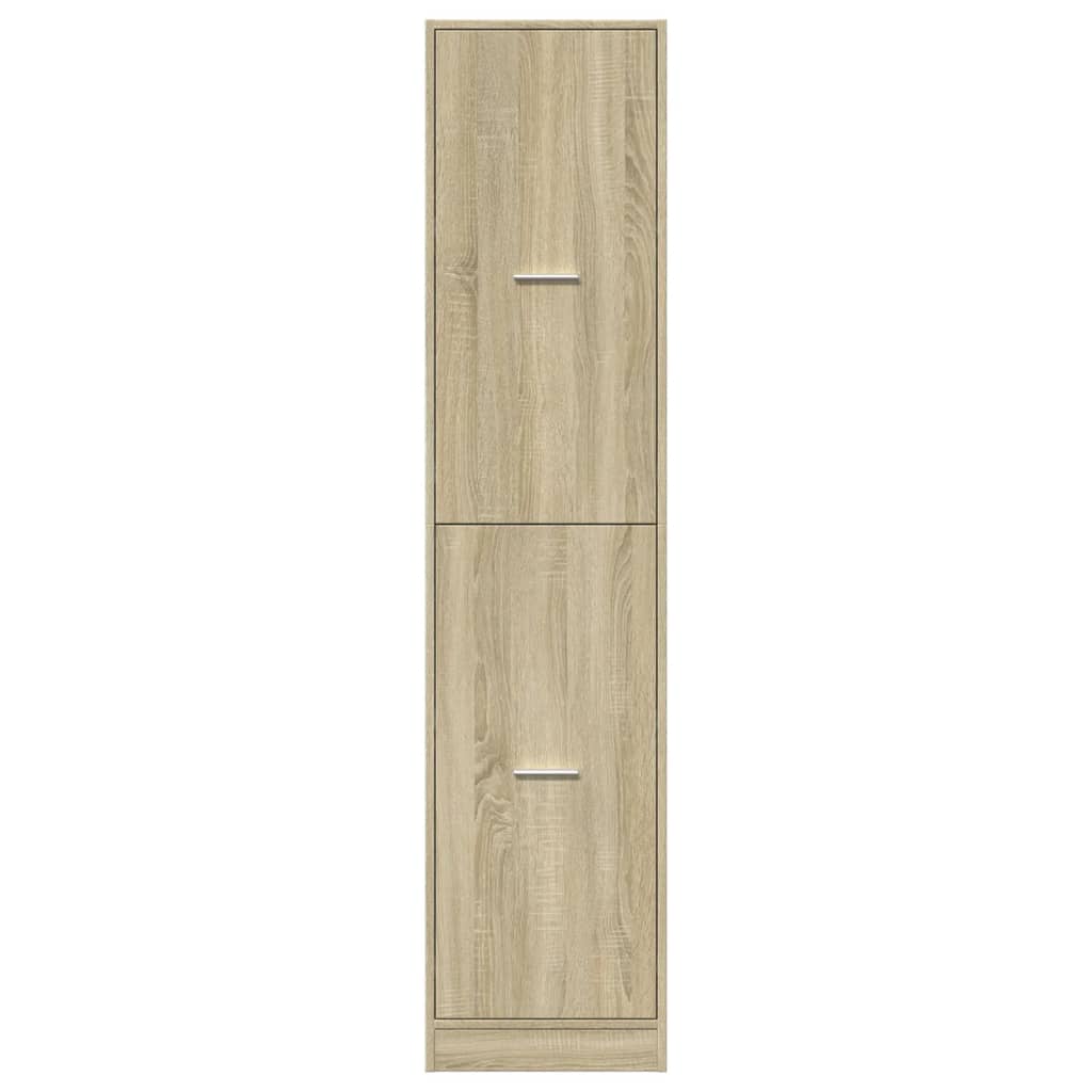 Armadietto da Farmacia Rovere Sonoma 40x41x174,5 cm Truciolato | homemem39
