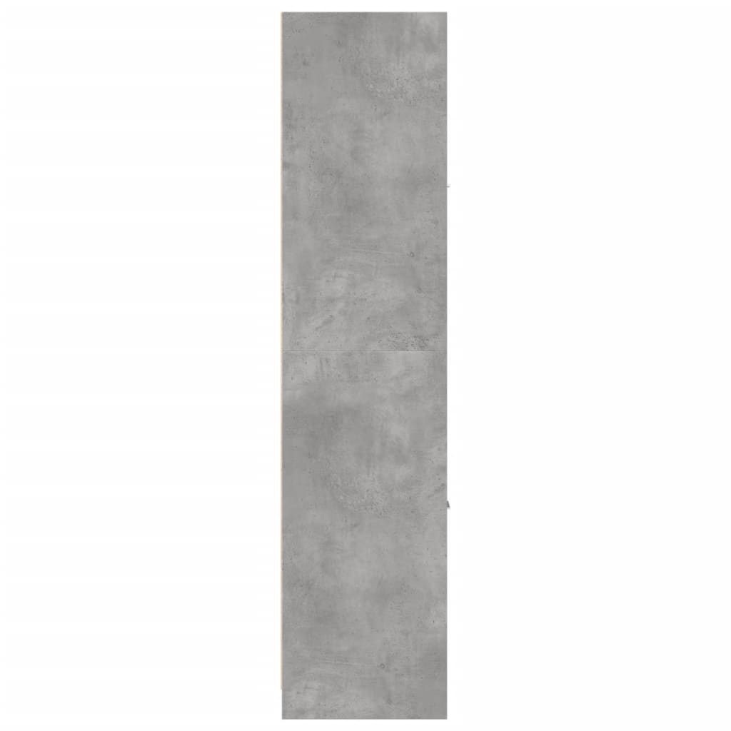 Armadietto da Farmacia Grigio Cemento 40x41x174,5 cm Truciolato | homemem39