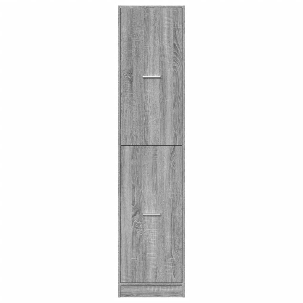 Armadietto da Farmacia Grigio Sonoma 40x41x174,5 cm Truciolato | homemem39