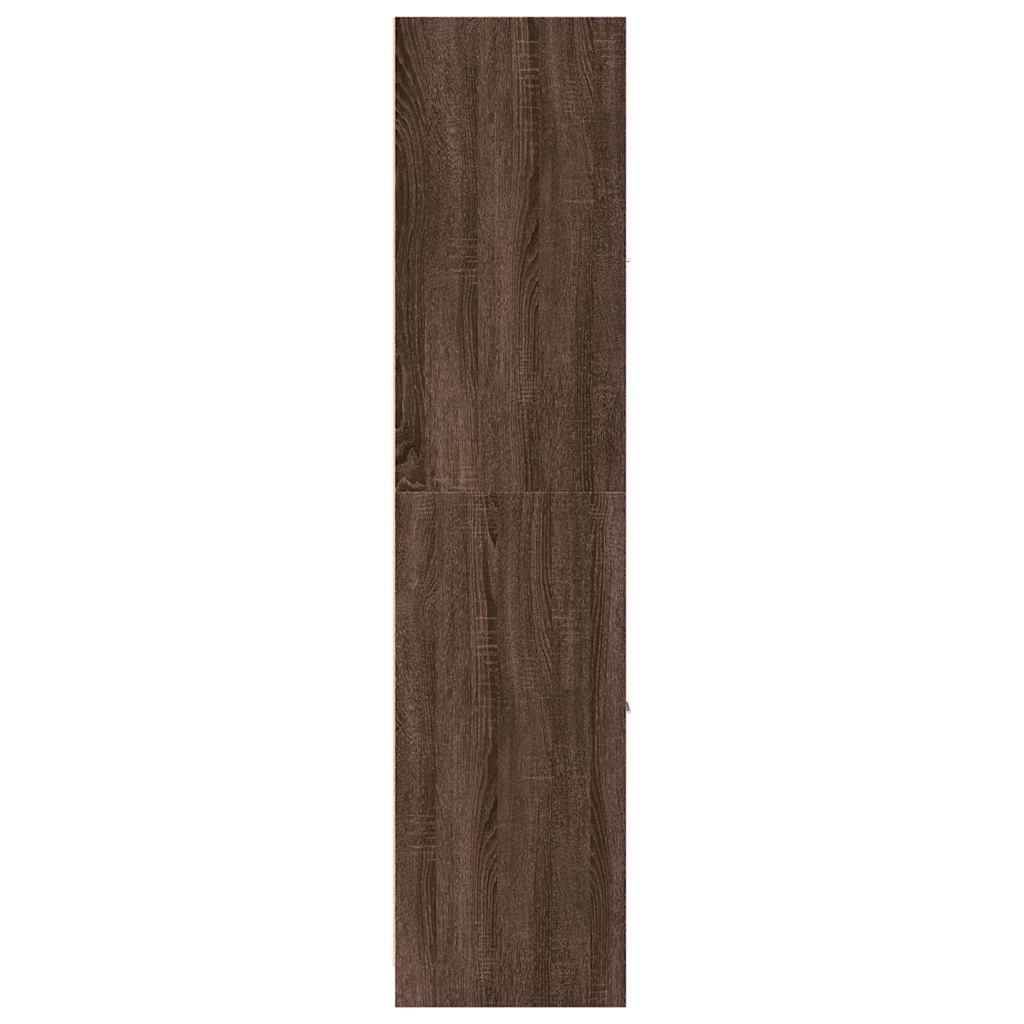 Armadietto da Farmacia Rovere Marrone 40x41x174,5 cm Truciolato | homemem39