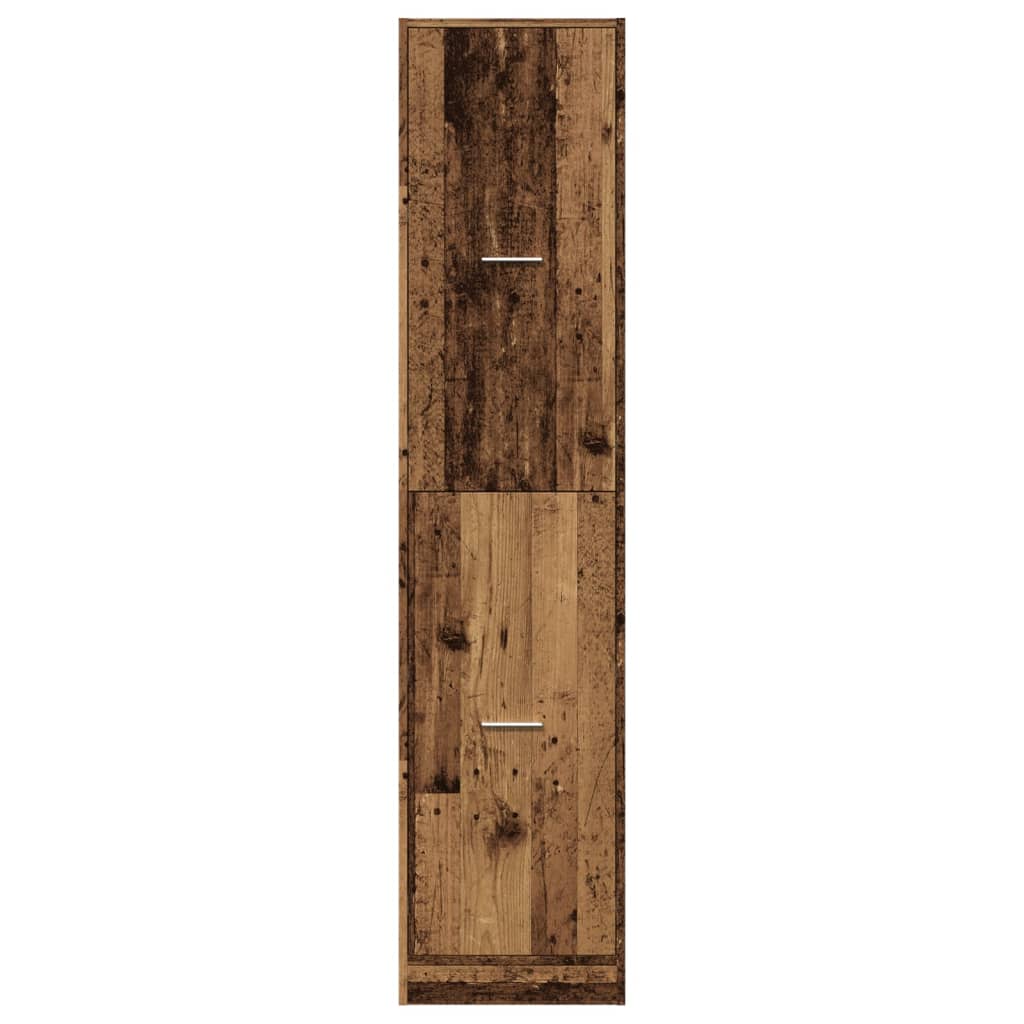 Armadietto da Farmacia Legno Vecchio 40x41x174,5 cm Truciolato | homemem39