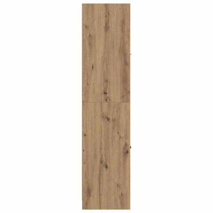 Armadietto da Farmacia Rovere 40x41x174,5 cm in Truciolato | homemem39