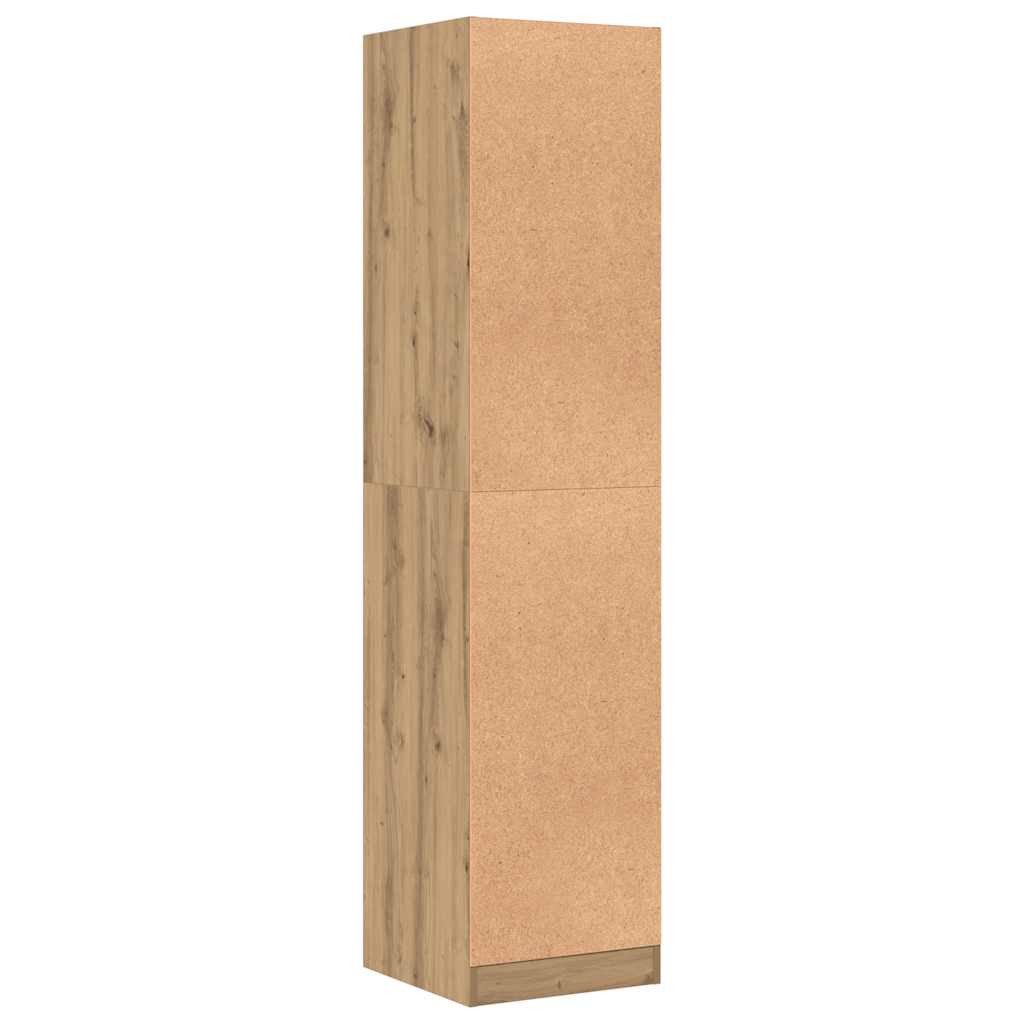 Armadietto da Farmacia Rovere 40x41x174,5 cm in Truciolato | homemem39