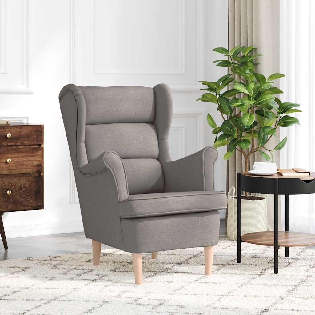 Poltrona Tortora 74x84x100 cm in Tessuto
