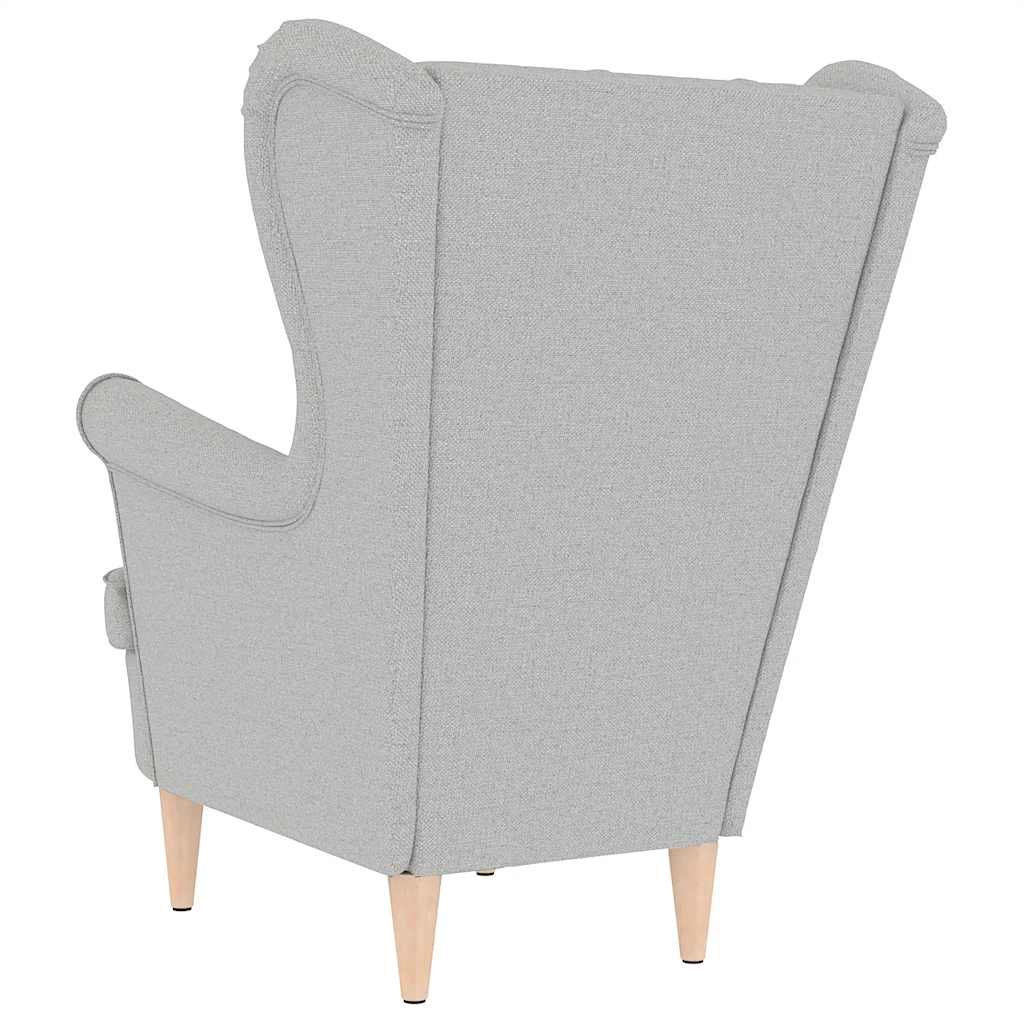 Poltrona Nuvola Grigia 74x84x100 cm in Tessuto - homemem39