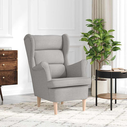 Poltrona Nuvola Grigia 74x84x100 cm in Tessuto