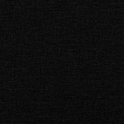 Sedia a Dondolo Nera 74x90x102 cm in Tessuto - homemem39