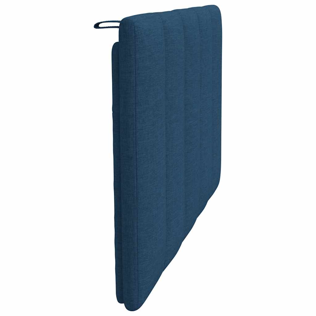 Cuscino Testiera Blu 80 cm in Tessuto - homemem39
